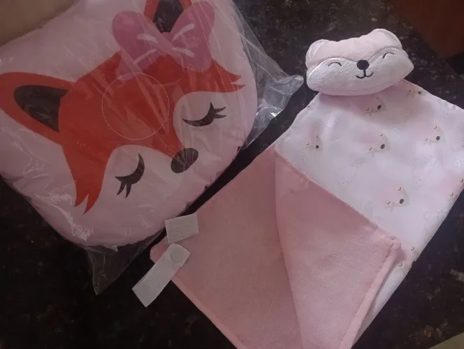 Kit Bebê  - Naninha e travesseirinho 