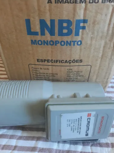 LNBF Monoponto para antena parabólica CROMUS