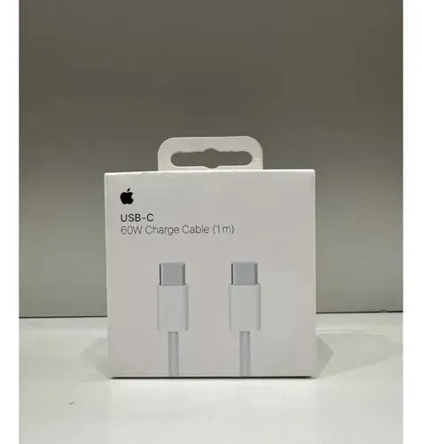 Cabo USB-C 60W Apple Original - 1 metro NF