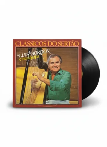 LP Clássicos do Sertão - Luis Bordon e Sua Harpa (1986)