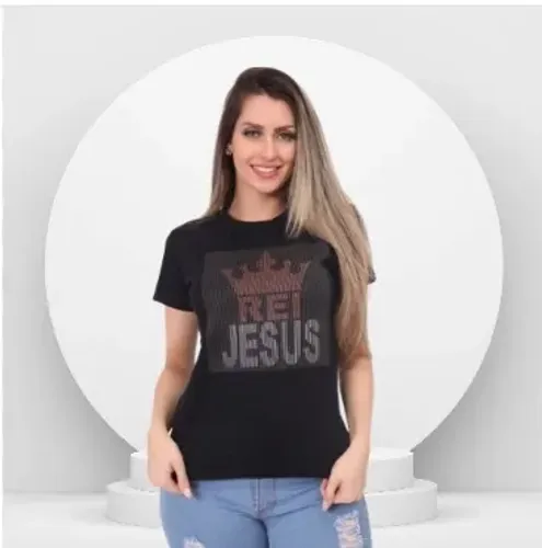 Blusa feminina cristã Vários modelos