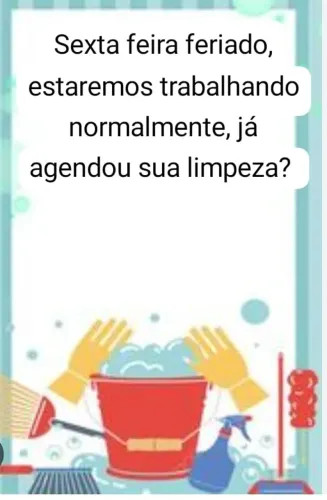 Faxina, limpeza pesada ou limpeza básica só agendar!!