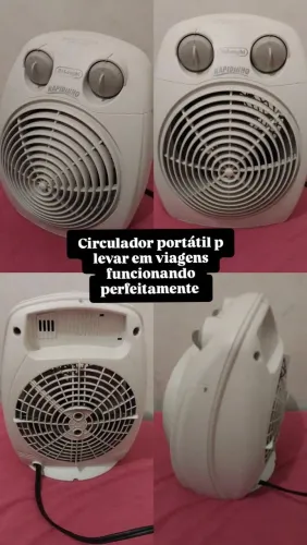 Circulador ventilador portátil 
