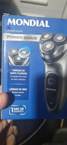 Barbeador Mondial Power Shave - Novo na caixa! ?