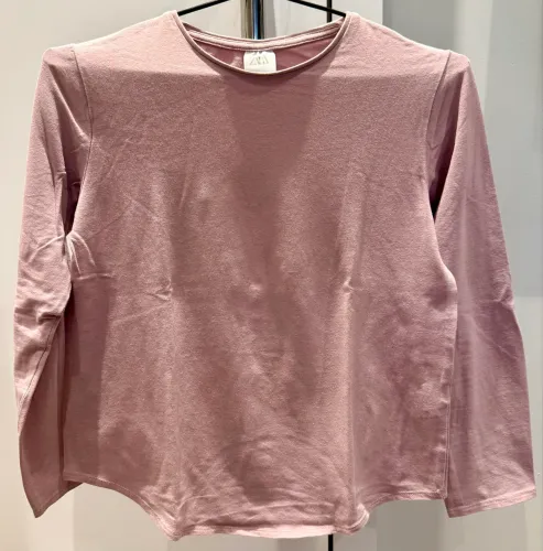 Camiseta infantil menina Zara manga longa - tamanho 10