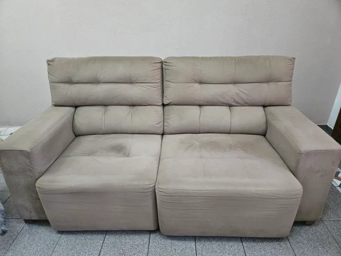 Sofá Modular Retrátil, Reclinável e Impermeabilizado
