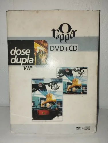 DVD + CD Dose Dupla VIP - O Rappa - Acústico MTV