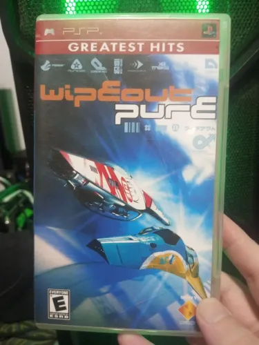 WipEout Pure jogo Sony PSP game Playstation portable