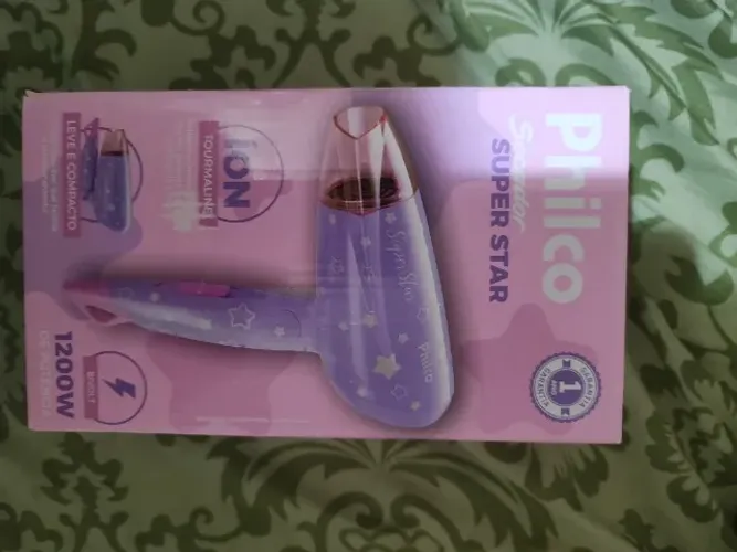Secador Philco Super Star + Estojo infantil 