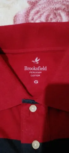 Camisa Polo Brooksfield Vermelha