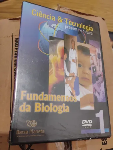 dvd fundamentos da biologia 1 lacrado