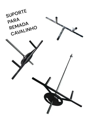 Suporte para remada cavalinho 