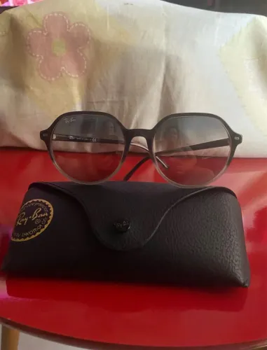 óculos original rayban redondo degradê novo