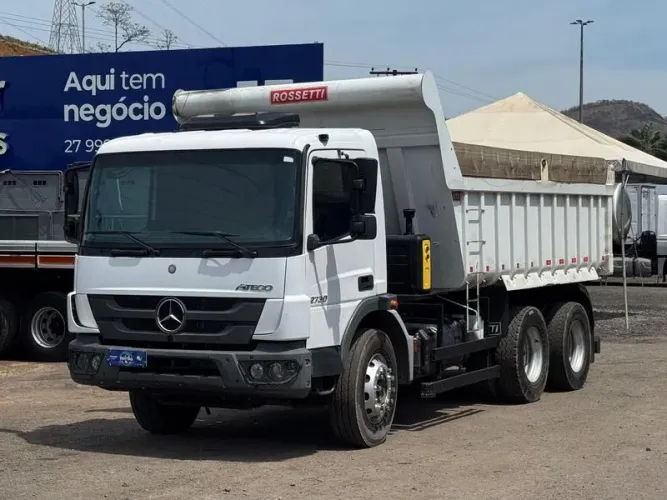 MERCEDES-BENZ ATEGO 2730K 6X4 ANO 2018 - CAMINHAO CAÇAMBA TRUCK