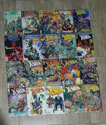 Fabulosos X-Men Formato Americano Editora Abril- Edições Fabulosas