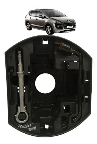 Caixa Kit Chave Roda Gancho Engate Peugeot 3008 2011