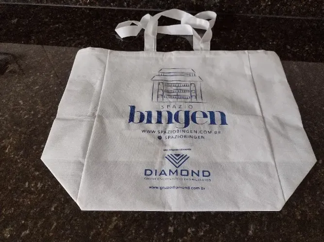 BOLSA SACOLA EM TNT PERSONALIZADA COM A SUA LOGOMARCA
