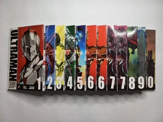 Quadrinhos Manga Ultraman 1 2 3 4 5 6 7 8 9 10 Editora JBC 2015 Excelentes