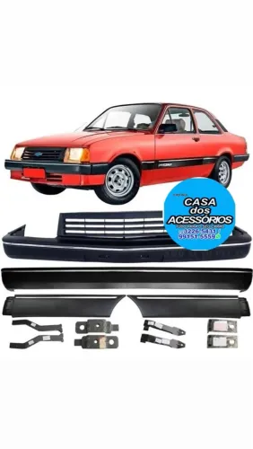Para-choque Dianteiro Chevrolet Chevette 1983 a 1993
