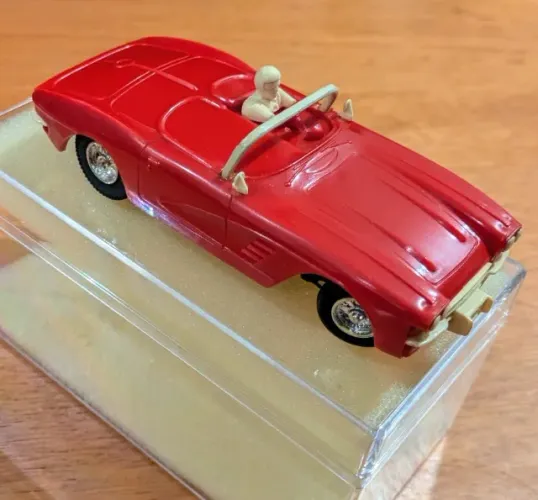 Autorama Carro Corvete Vermelho ORIGINAL da Estrela - Impecável