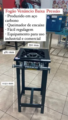 Fogão Baixa pressão 1 Boca