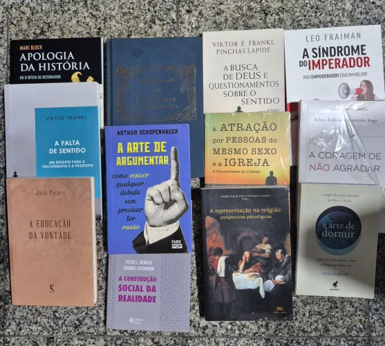 LIVROS PSICOLOGIA, FILOSOFIA etc