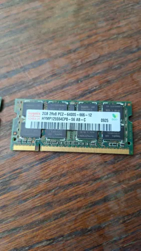 Memória Ram para notebook 2gb
