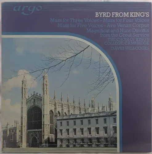 Byrd From King's de William Byrd - Missas p/ Três, Quatro e Cinco Vozes e Ave Verum Corpus