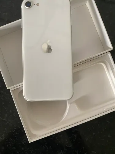 iPhone SE 2020 Branco 64GB - Na Caixa Impecável