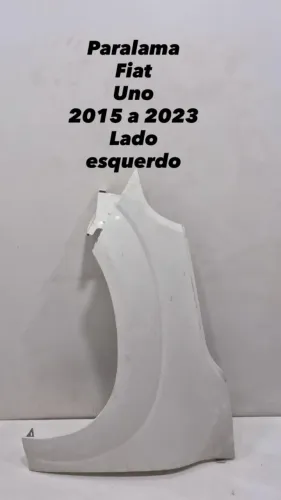 Paralama Fiat Uno 2015 2016 2017 2018 2019 2020 2021 2022 2023 Lado Esquerdo
