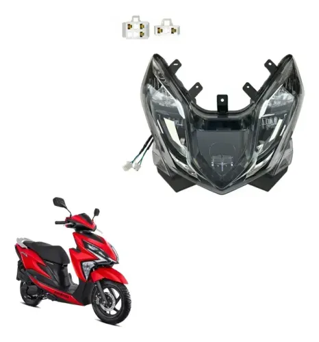 Bloco Optico Completo Compativel Elite 125 2019 2021