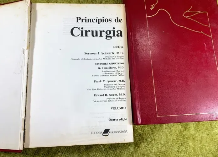 Livro Princípios De Cirurgia 4a Ed 2 Volumes - Schwartz
