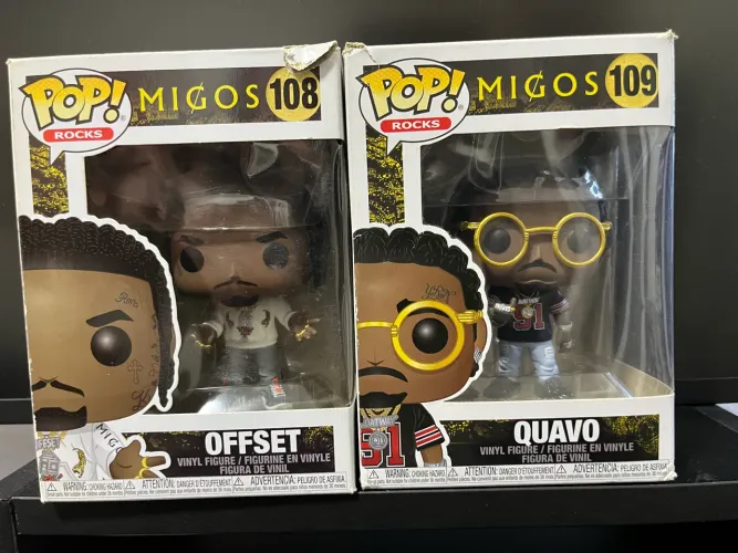 Funko rocks Quavo e Offset - Migos
