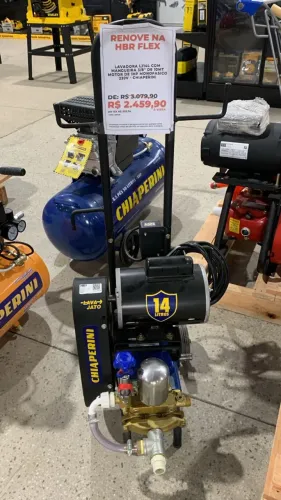 LAVADORA LJ14L COM MANGUEIRA 3/8" DE 10MT MOTOR DE 1HP MONOFASICO 220V - CHIAPERINI