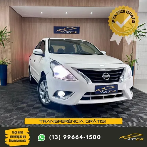 Nissan Versa Unique 1.6 16V Flex 4P Mec. 2016