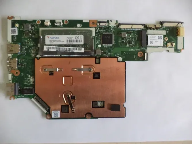 placa mãe notebook acer a315-33 celeron la-f943p - detalhe - garantia