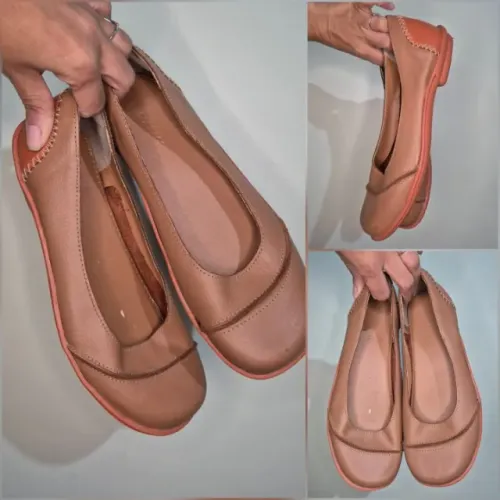 Sapatilha Soulier de couro tamanho 33