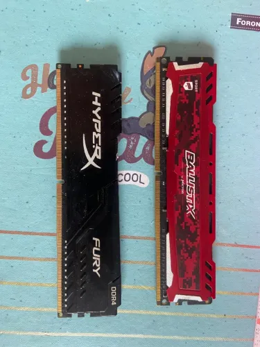 MEMÓRIA RAM - 8 gb cada - DDR4