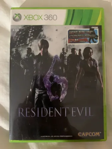 Resident Evil 6 Xbox 360