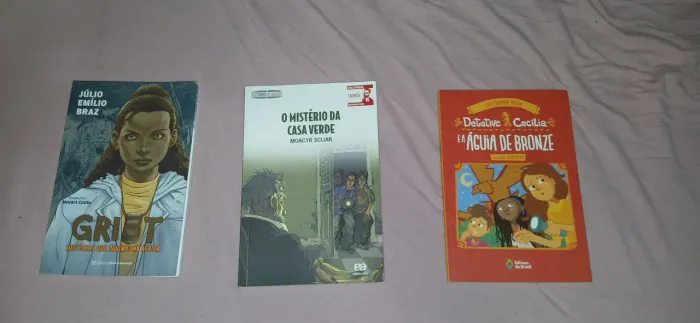 Kit de 3 Livros infantis juvenil