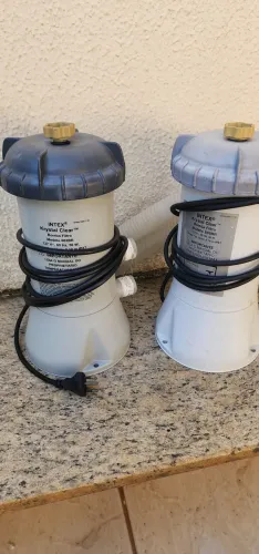 Bomba Filtro para Piscina e Rede limpeza