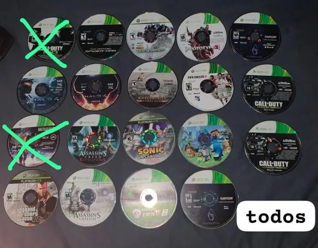 JOGOS Xbox 360, preços na descrição