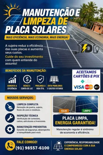 JD Soluções Elétricas e Limpeza de Placas Solares