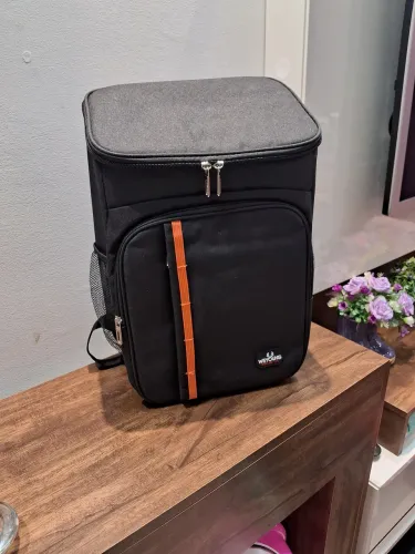Mochila Térmica Bolsa Preta 21 Litros