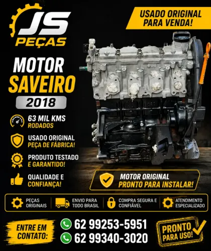 ? MOTOR SAVEIRO 2018 À VENDA ?