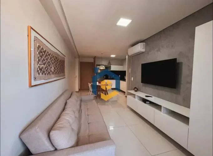 QUARTO E SALA MOBILIADO 1 QUADRA DO MAR