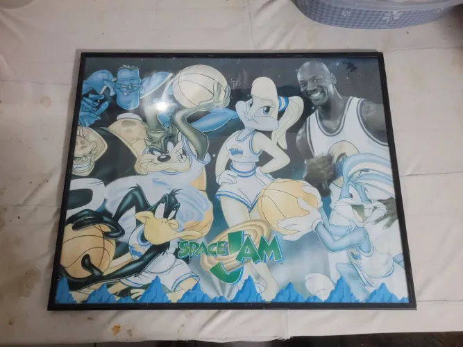 quadro do filme clássico Space Jam (1996)
