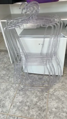 9 cabides silhueta