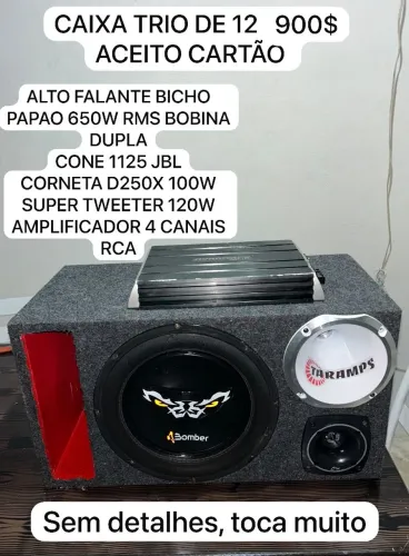 Som trio automotivo