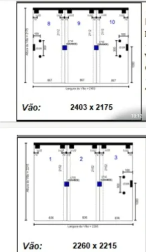 Vendo duas portas de vidro temperado somente os vidros Nova